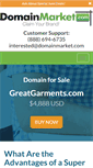 Mobile Screenshot of greatgarments.com